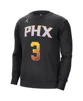 Men's Jordan Chris Paul Black Phoenix Suns Statement Name and Number Pullover Sweatshirt