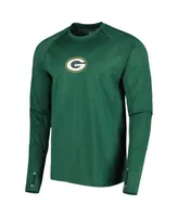 Men's Msx by Michael Strahan Green Bay Packers Interval Long Sleeve Raglan T-shirt