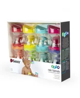 Sassy Baby Baby Sassy 8 Piece Rain Barrels Connecting Funnels Bath Toy - Assorted Pre