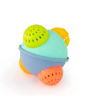 Sassy Discovery Bumpy Ball Bath Toy, High Contrast Colors - Assorted Pre