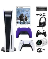 PS5 God of War Console w/ Accessories & DualSense Controller