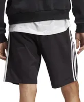 adidas Men's Essentials Single Jersey 3-Stripes 10" Shorts