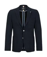 Boss by Hugo Men's Checked Stretch Cloth Slim-Fit Jacket
