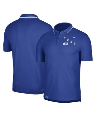 Men's Nike Royal Duke Blue Devils Wordmark Performance Polo Shirt