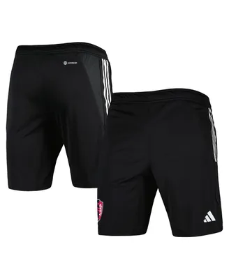 Men's adidas Black St. Louis City Sc 2023 On-Field Aeroready Training Shorts