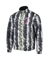 Men's adidas Black Juventus 2022/23 On-Field Team Logo Anthem Reversible Full-Zip Jacket