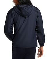 Champion Men's Packable Half-Zip Hooded Water-Resistant Jacket