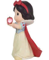 Precious Moments 222027 And So The Fairy Tale Begins Disney Snow White Bisque Porcelain and Resin Figurine