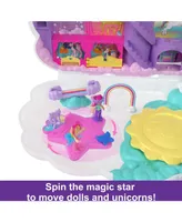 Polly Pocket Rainbow Unicorn Salon - Multi