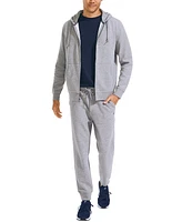 Nautica Men's Classic-Fit Super Soft Knit Fleece Zip Hoodie