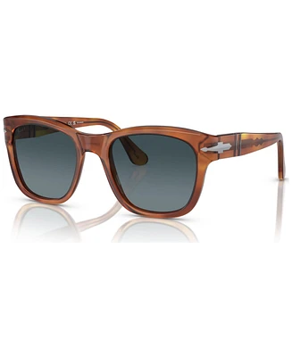 Persol Unisex Polarized Sunglasses, 0PO3313S96S352W 52