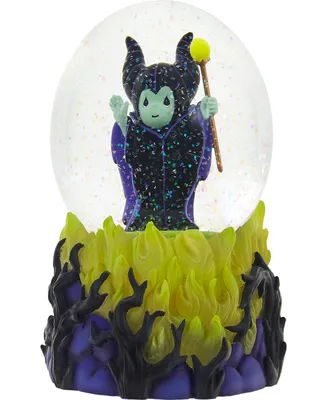Precious Moments 222104 Disney Maleficent Musical Resin and Glass Snow Globe