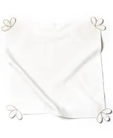 Coton Colors by Laura Johnson Deco Gold Corner Trim Napkin Set/4