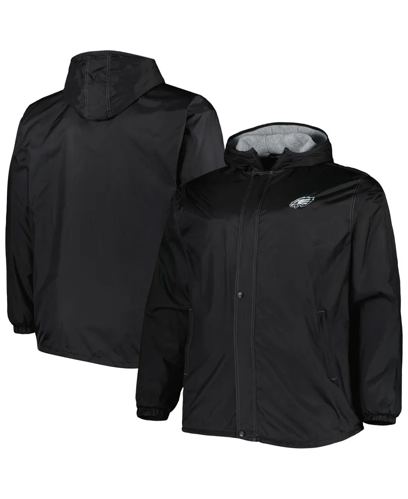 Las Vegas Raiders Dunbrooke Big & Tall Sonoma Softshell Full-Zip Jacket -  Black