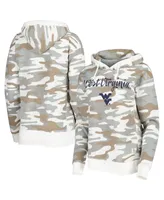 Women's Pressbox Camo West Virginia Mountaineers San Pablo Pullover Hoodie