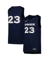 Big Boys Nike #23 Navy Xavier Musketeers Icon Replica Basketball Jersey