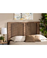 Baxton Studio Harena Modern and Contemporary Transitional King Size Finished Wood Headboard