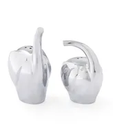 Nambe Savanna Elephant 2-Pc. Salt & Pepper Shaker Set