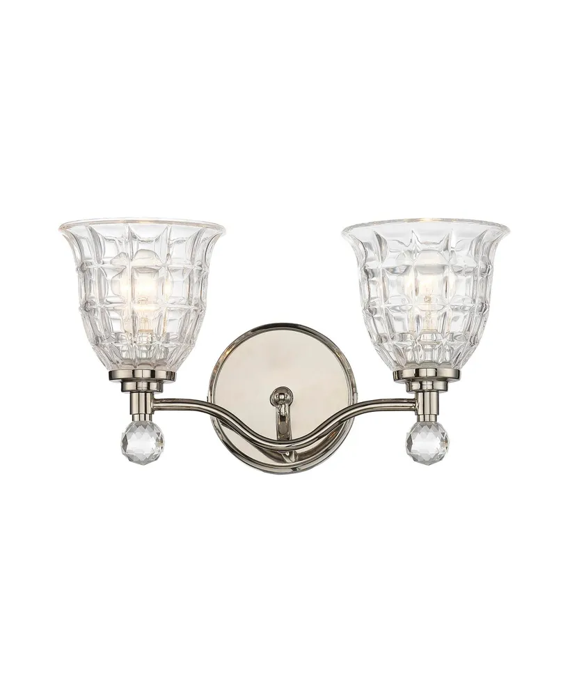 Savoy House Birone -Light Bathroom Vanity Light in Polished Nickel