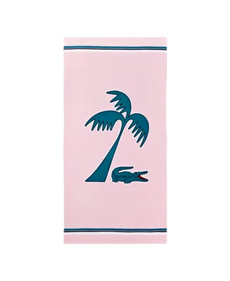 Lacoste Home Murphy Cotton Beach Towel, 36" x 72"