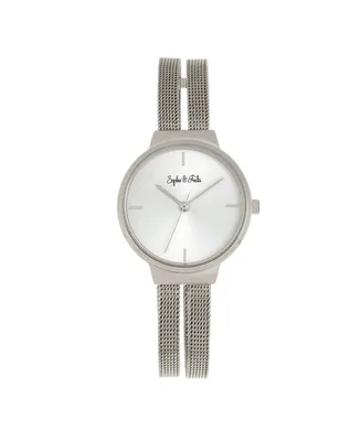 Sophie and Freda Women Sedona Stainless Steel Watch - Silver, 30mm