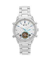 Heritor Automatic Men Wilhelm Stainless Steel Watch - Silver, 42mm