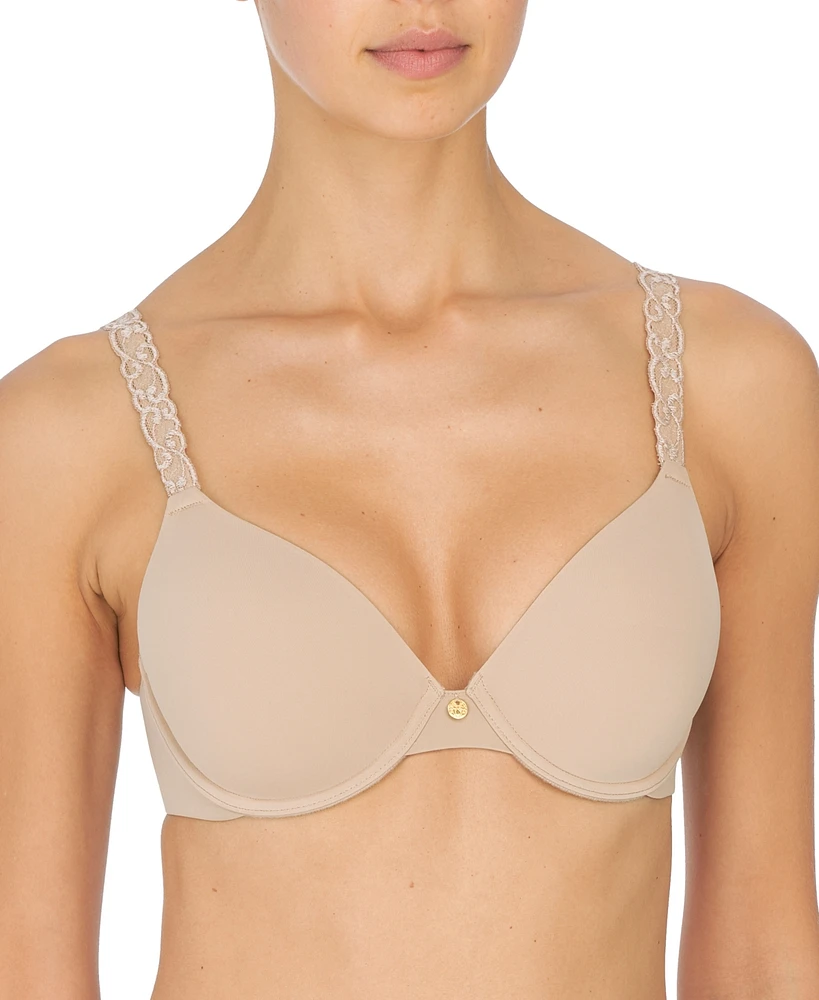 Natori Women's Pure Luxe Custom Coverage Contour Underwire Bra 732080