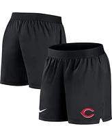 Women's Nike Black Cincinnati Reds Authentic Collection Flex Vent Max Performance Shorts