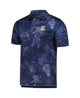 Men's Colosseum Navy Arizona Wildcats Palms Team Polo Shirt