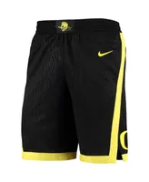 Men's Nike Black Oregon Ducks Logo Replica Performance Basketball Shorts