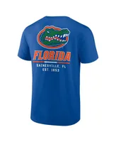 Men's Fanatics Royal Florida Gators Game Day 2-Hit T-shirt