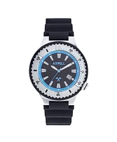 Axwell Men Summit Plastic Watch - Black, 46mm