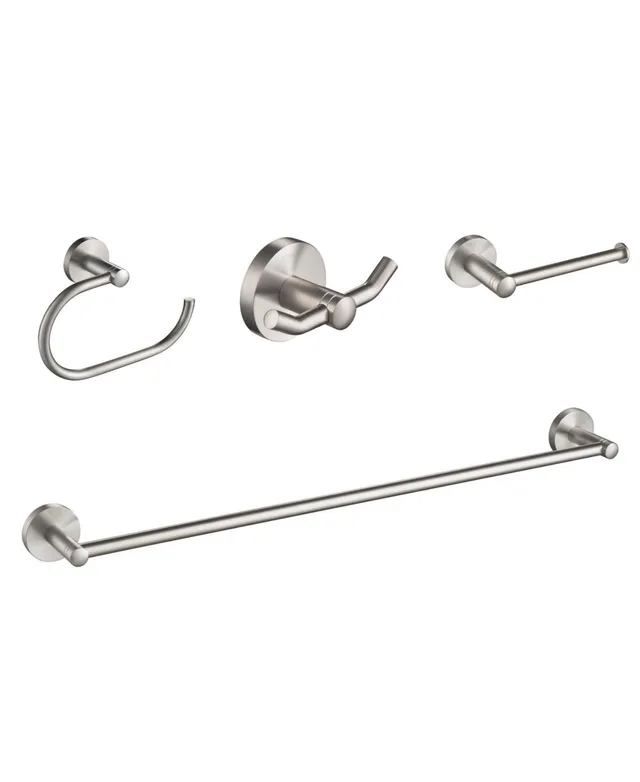 Kingston Brass 3-Pc. Bathroom Accessory Set in Brushed Nickel