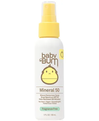 Sun Bum Baby Bum Mineral Sunscreen Spray Spf 50