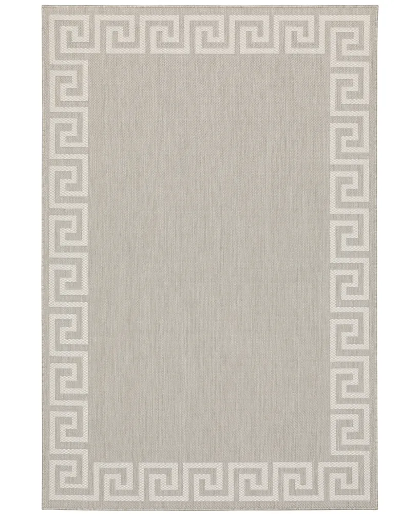 Jhb Design Genoa Outdoor 6560GNA 5'3" x 7'3" Area Rug