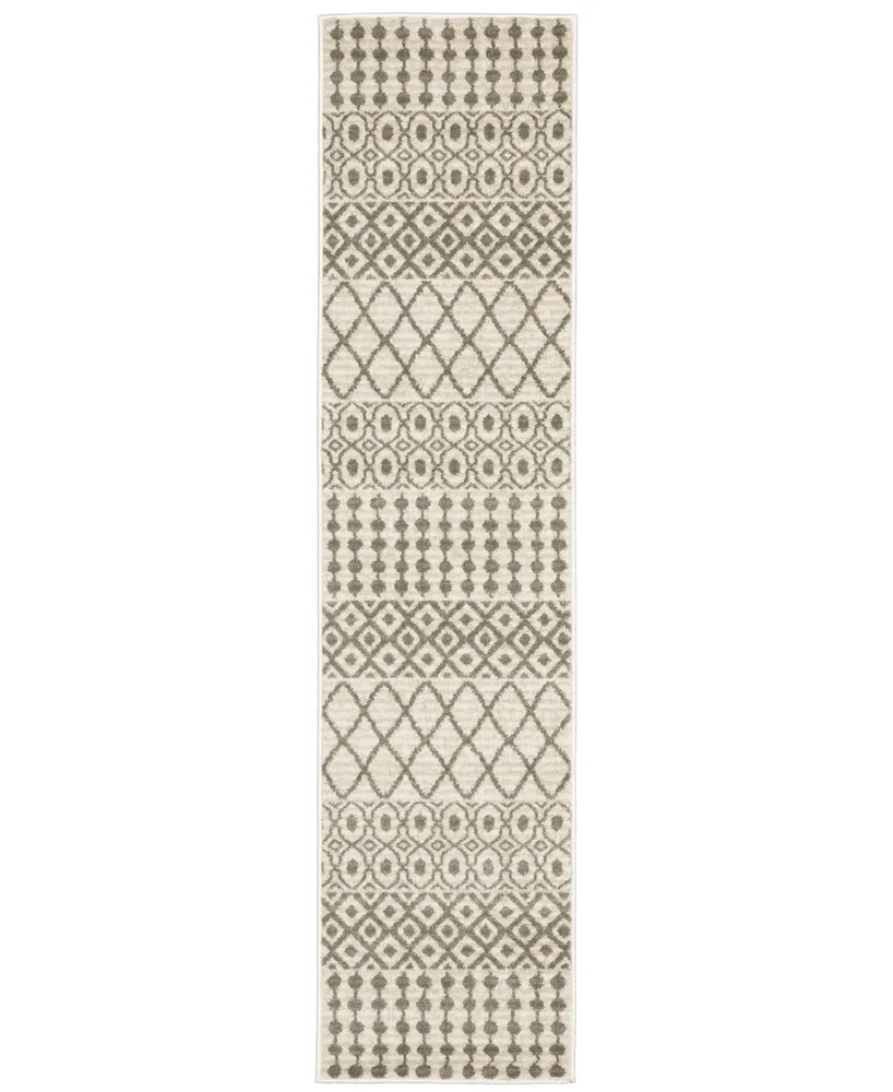 Jhb Design Dalton 717DTN 1'10" x 7'6" Runner Area Rug