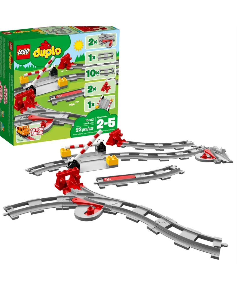 Lego Duplo 10882 Train Tracks Toy Building Set