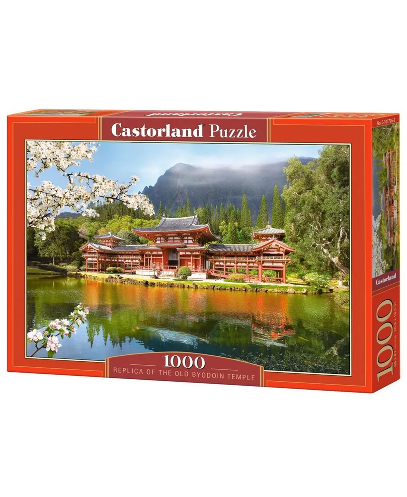 Castorland Replica of the Old Byodion Temple Jigsaw Puzzle Set, 1000 Piece