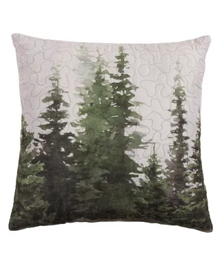 Donna Sharp Bear Panels Tree Decorative Pillow, 18" x 18"