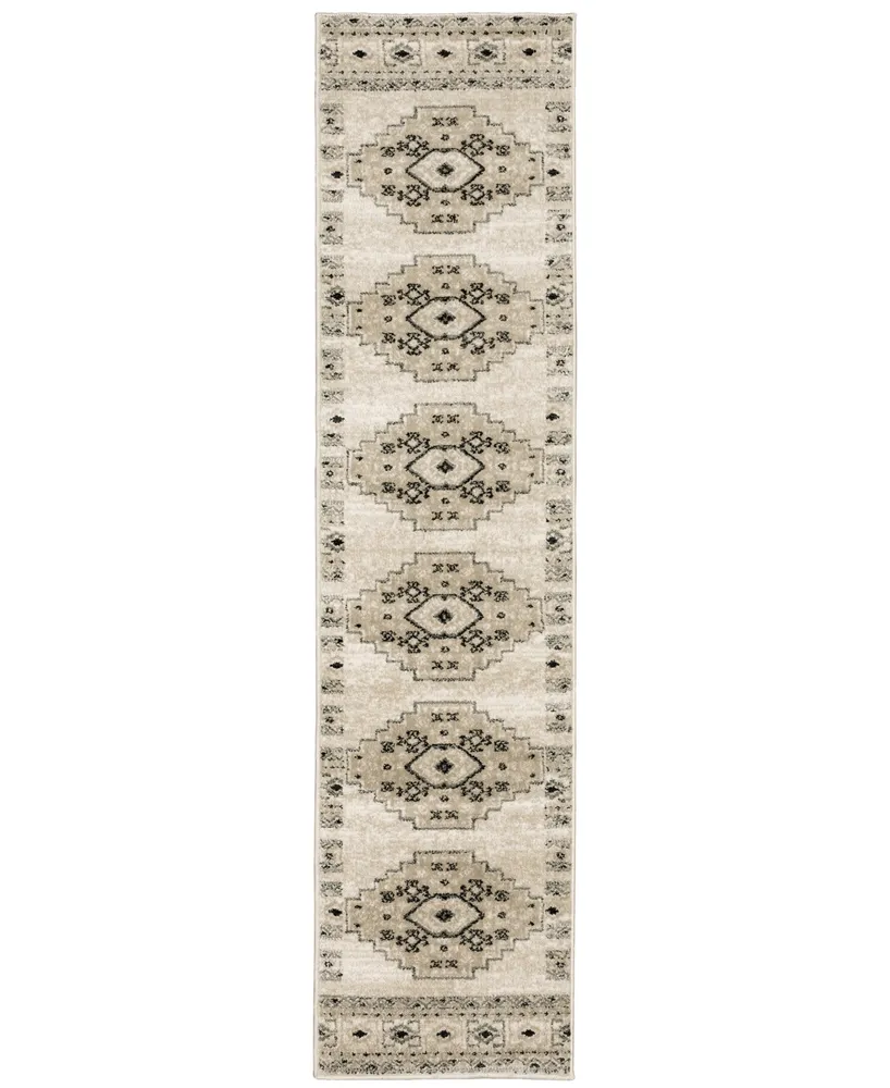 Jhb Design Dalton 643DTN 1'10" x 7'6" Runner Area Rug