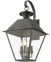 Livex Wentworth 4 Light Outdoor Extra Large Wall Lantern