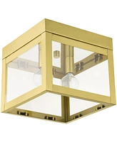 Livex Nyack 2 Light Flush Mount