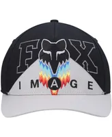 Men's Fox Black, Gray Relm Flex Hat