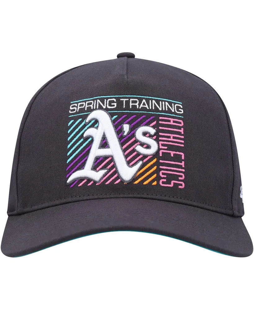 Men's '47 Brand Charcoal Oakland Athletics 2023 Spring Training Reflex Hitch Snapback Hat