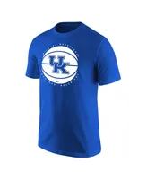 Men's Nike Royal Kentucky Wildcats Basketball Logo T-shirt