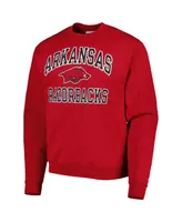 Men's Champion Cardinal Arkansas Razorbacks High Motor Pullover Sweatshirt