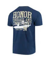 Men's Navy Midshipmen Local Comfort Color T-shirt