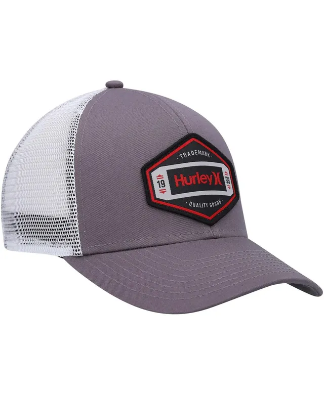 Hurley Men's Hurley Graphite Brighton Snapback Trucker Hat