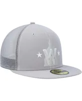 Men's New Era Gray Washington Nationals 2023 On-Field Batting Practice 59FIFTY Fitted Hat