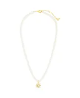 Sterling Forever Esti Imitation Pearl Necklace